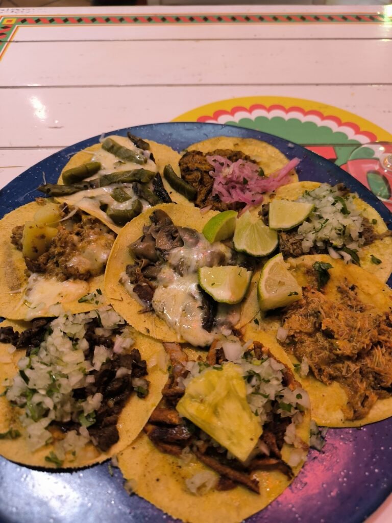 Takos al pastor - taco variety