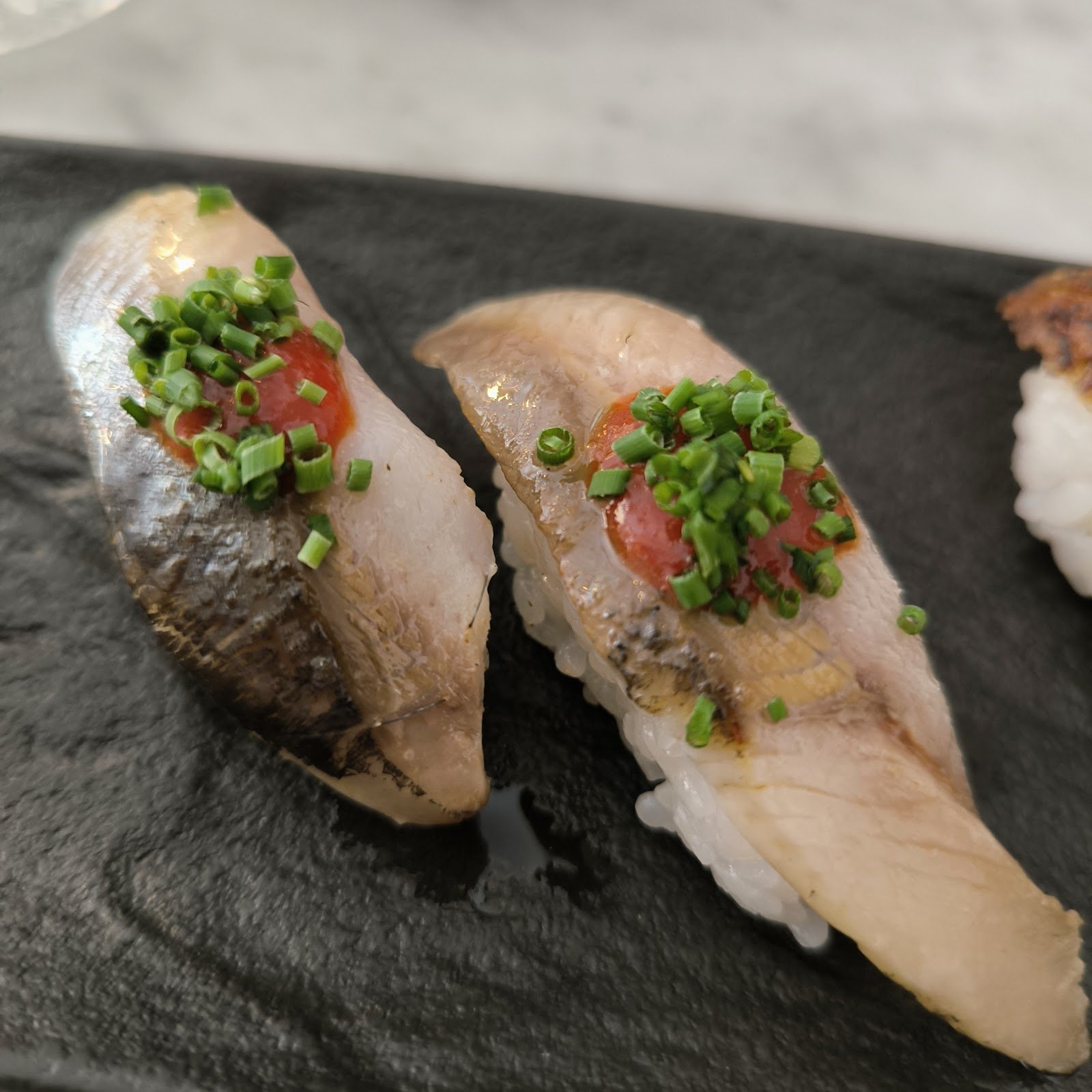 Sr. Ito - Smoked sardine nigiri