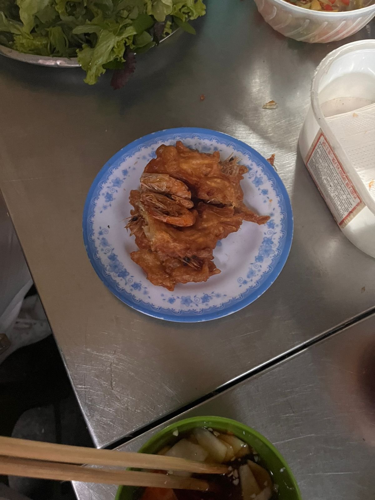 Shrimp cake Hanoi