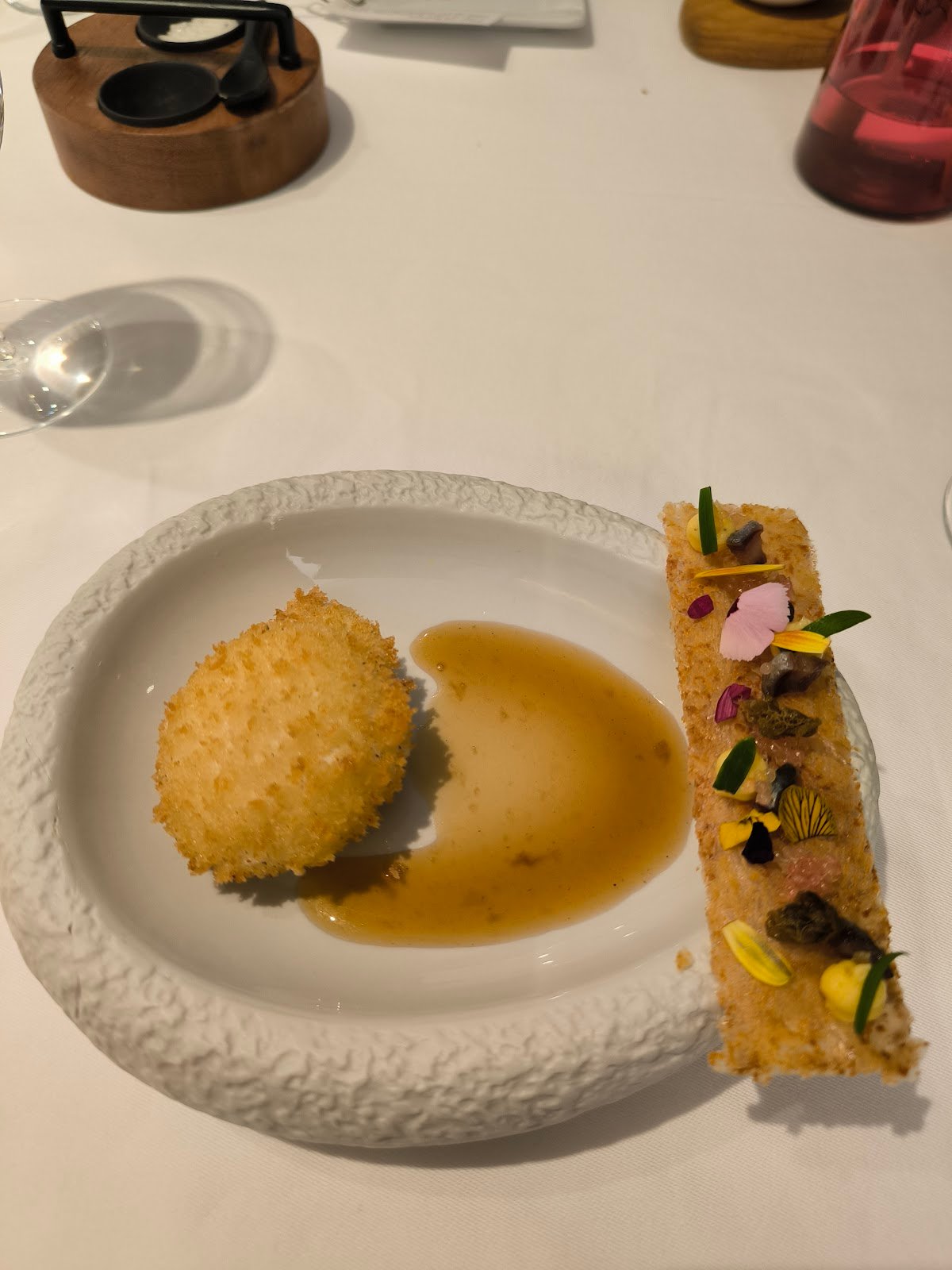 Arzak - saline fried egg