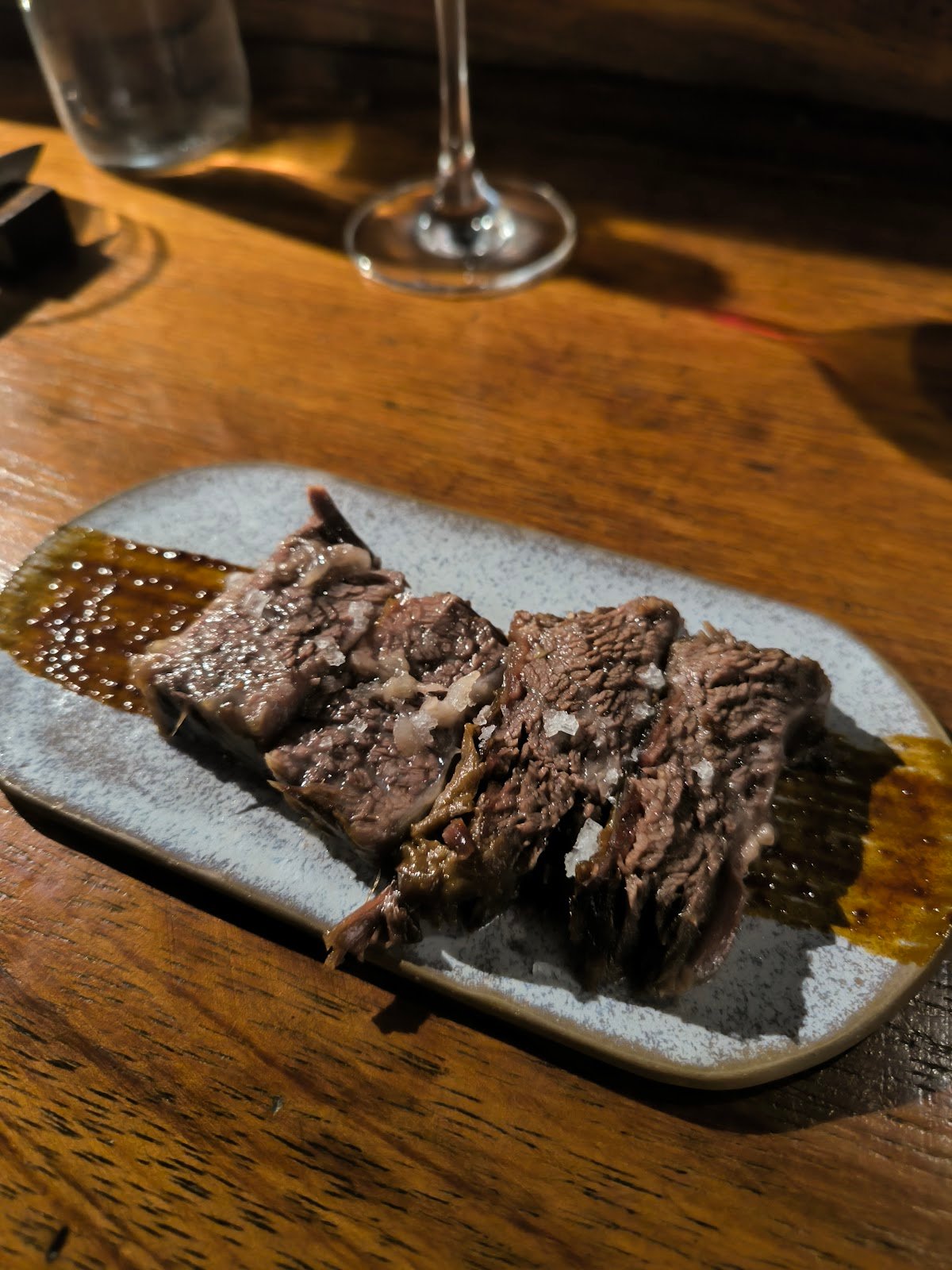 Fogon Asado - slow braised asado al papillote