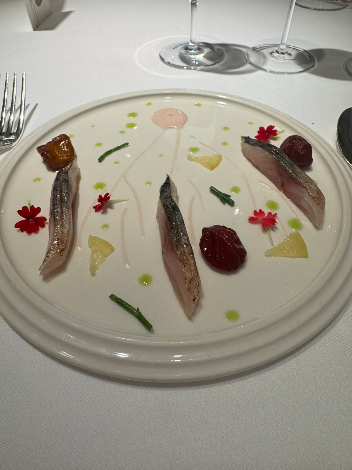 Arzak - fish of the day with semi-dried tomatoes