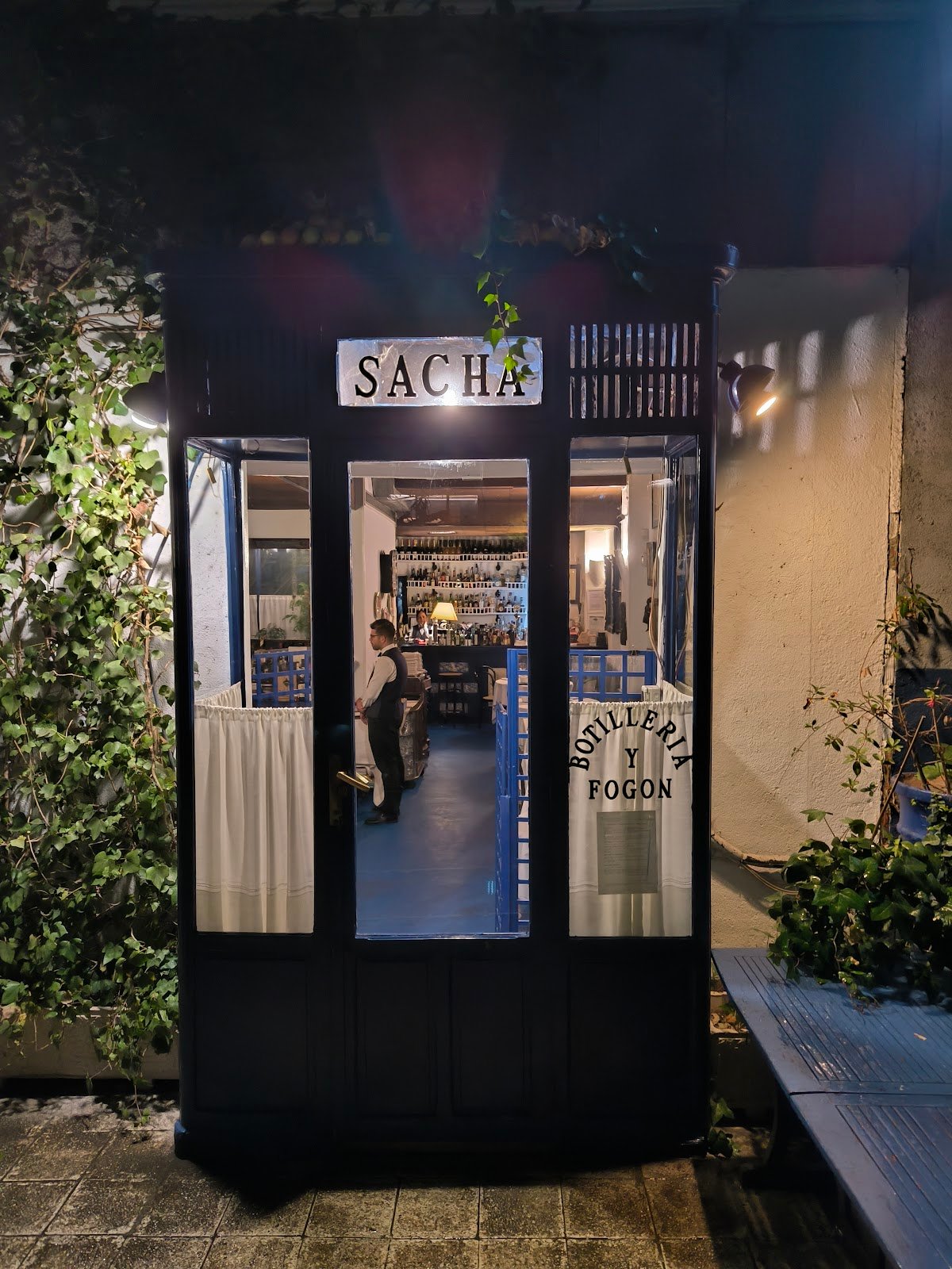 Sacha entrance