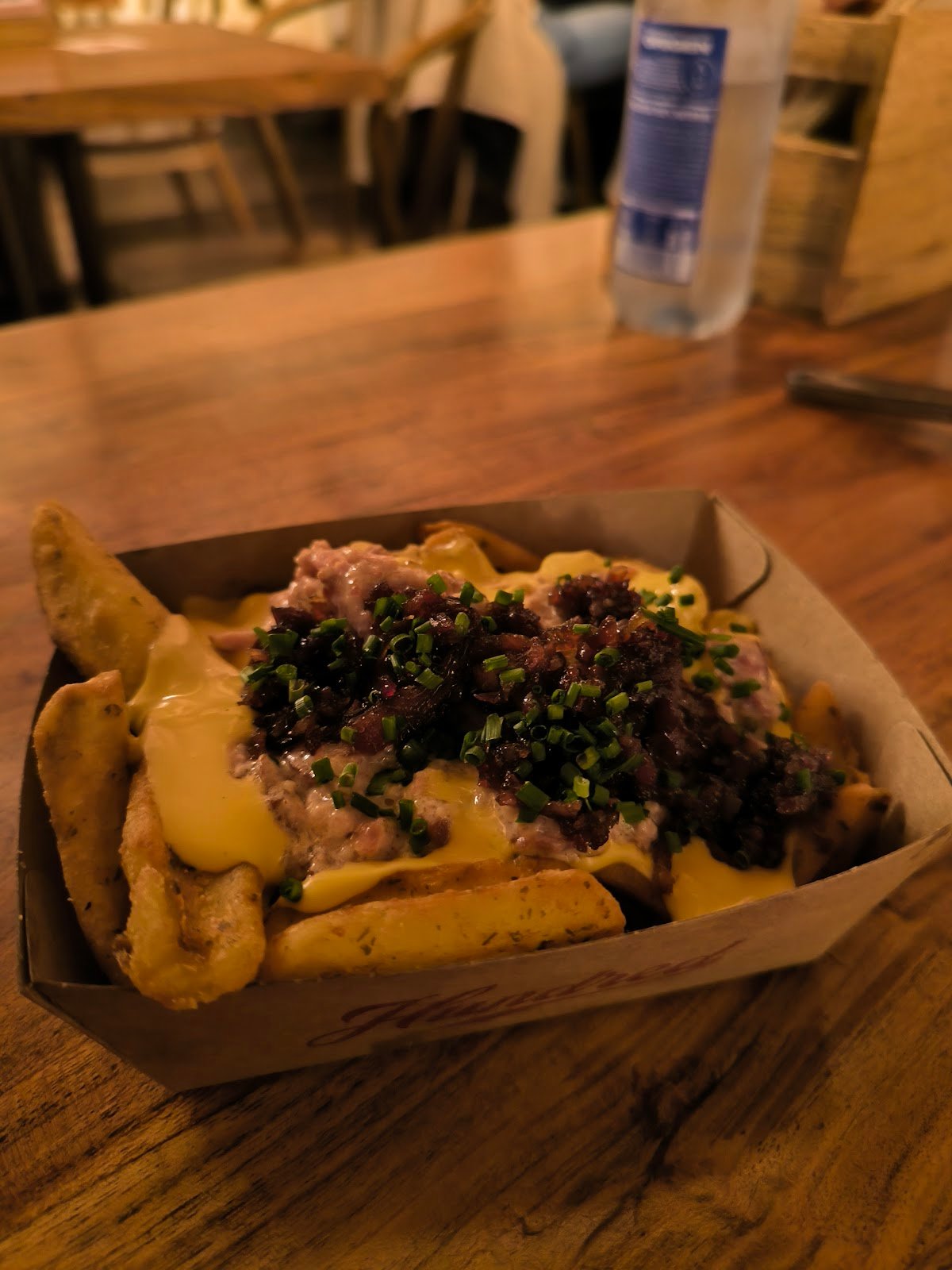 Bacon cheese fries