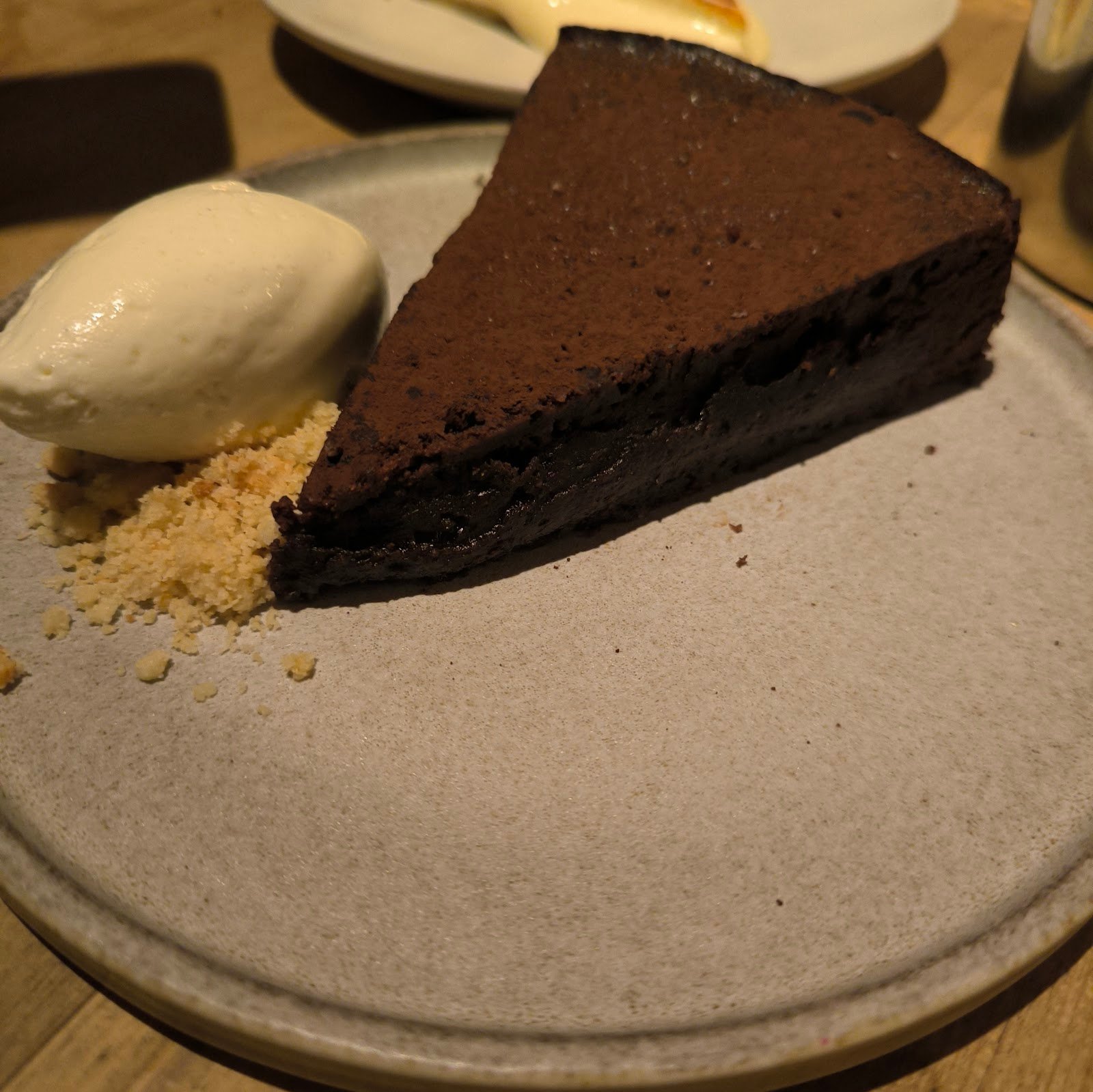 Chocolate tart