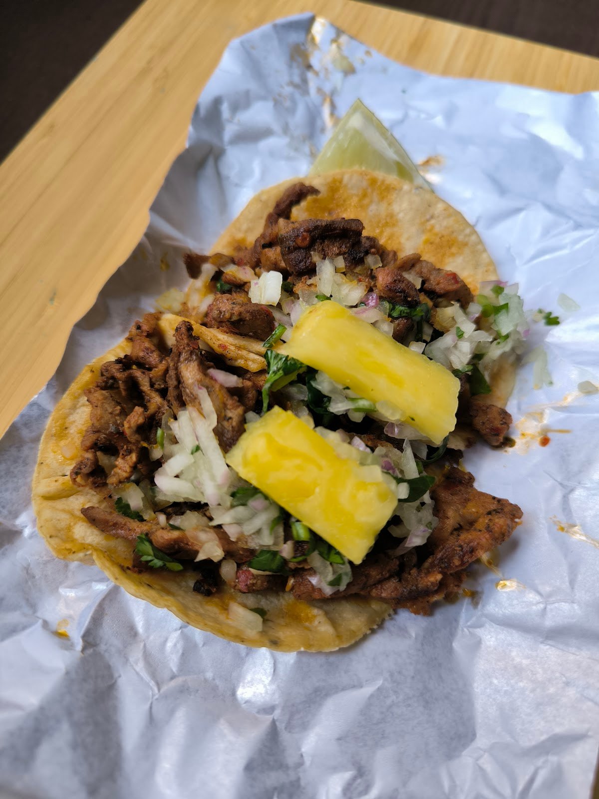 Trompo tacos