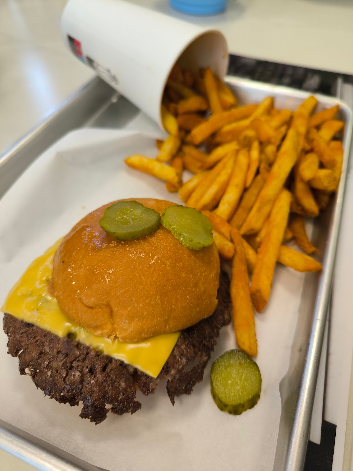Milwaukee burger - cheesburger