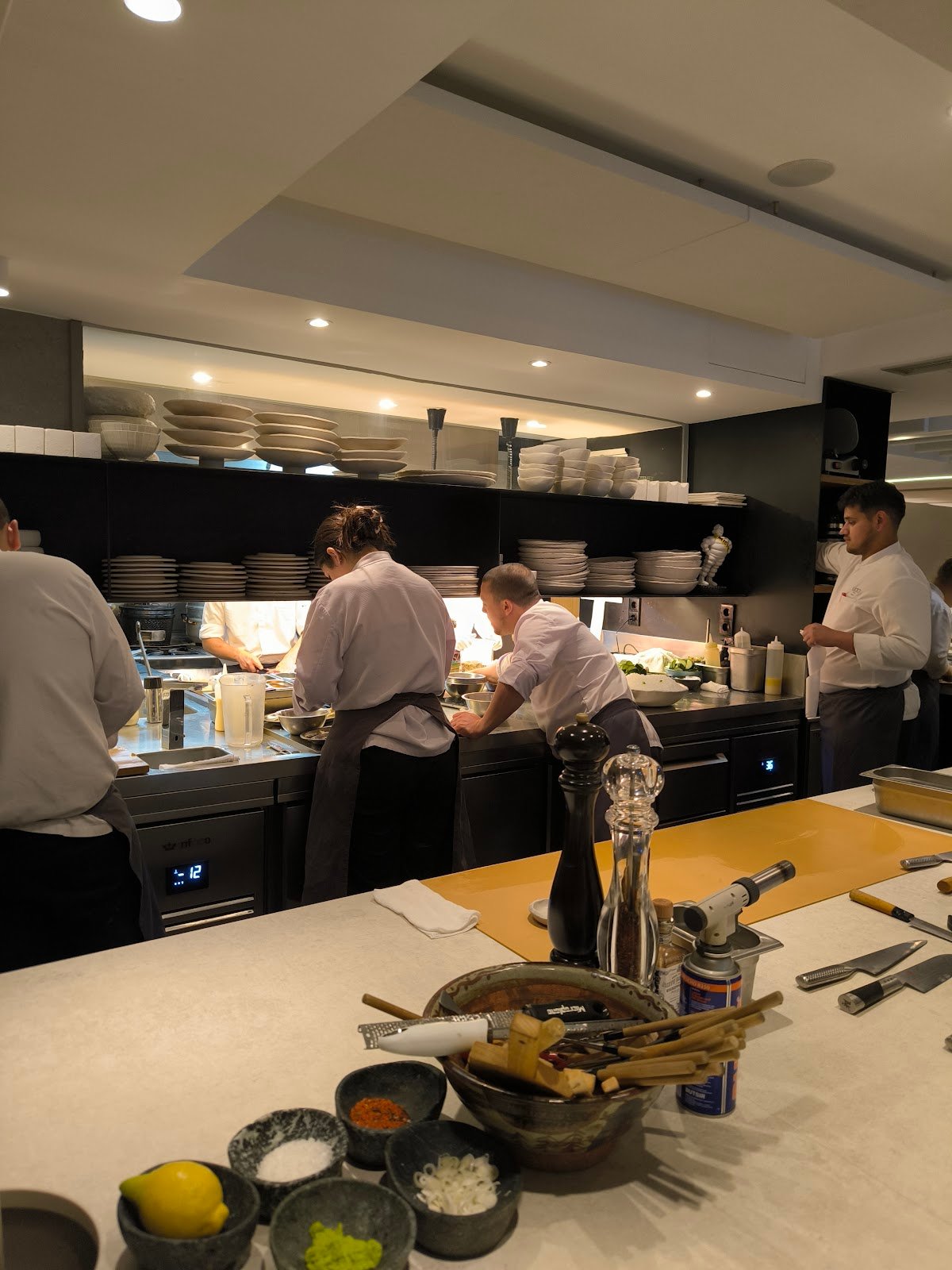 Ugo Chan - open kitchen