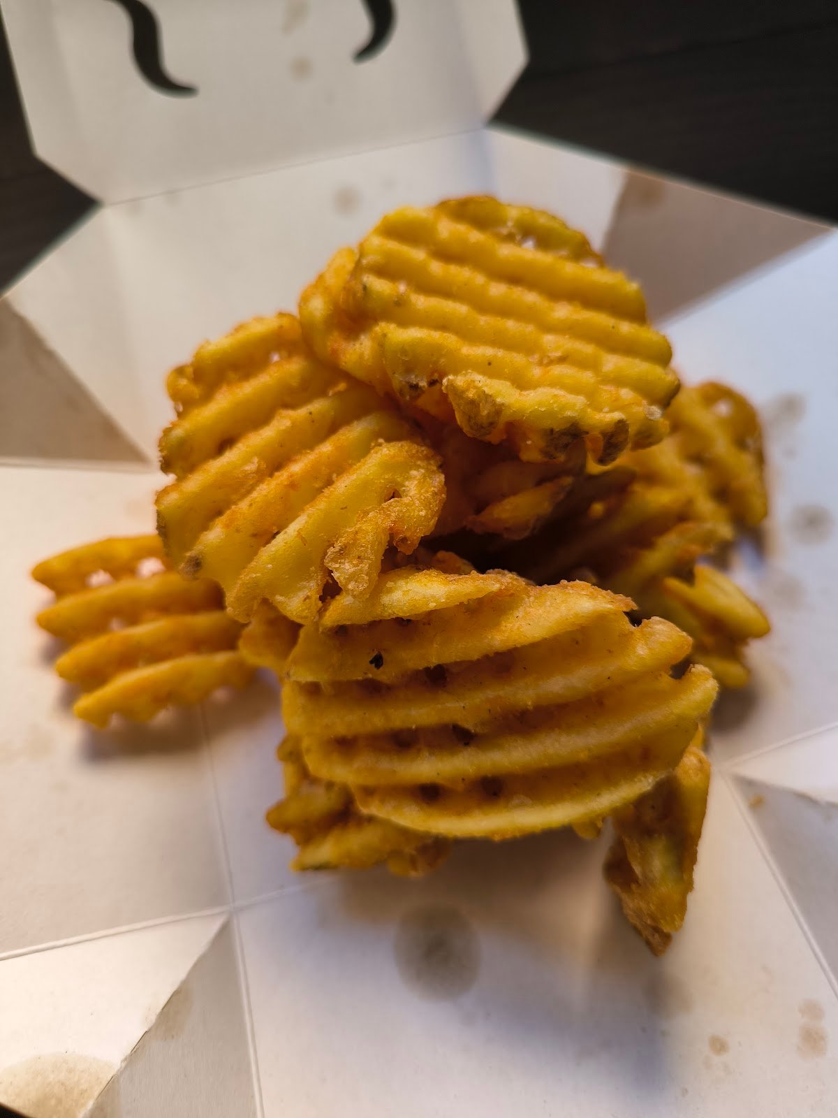 Home Burgers and Shakes - waffle fries