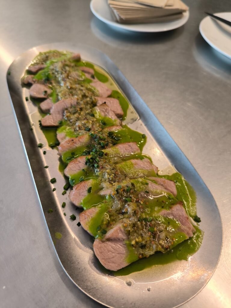 Grilled tuna belly at Bar Trafalgar