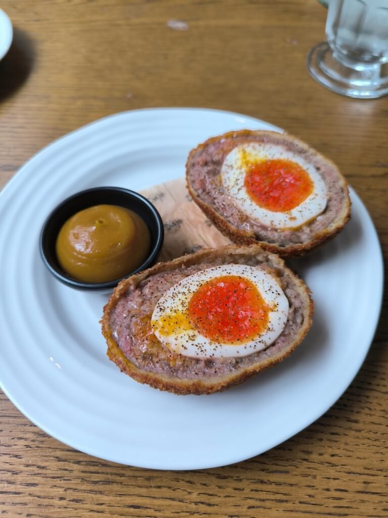The hardwood arms - Venison Scotch Egg