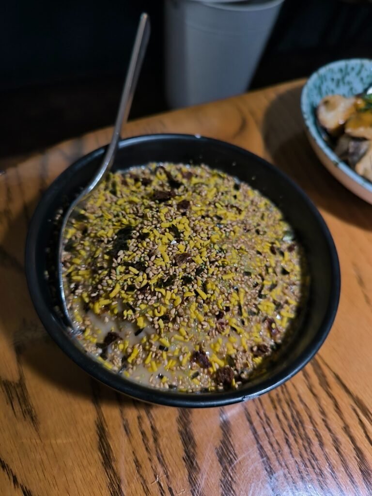 rice seasoned with oriental flavours