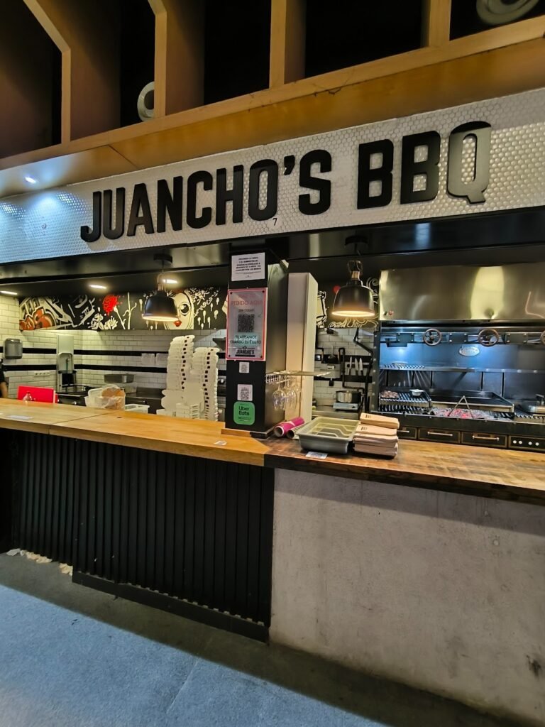 Juancho's BBQ - Stall at Mercado Chamberi