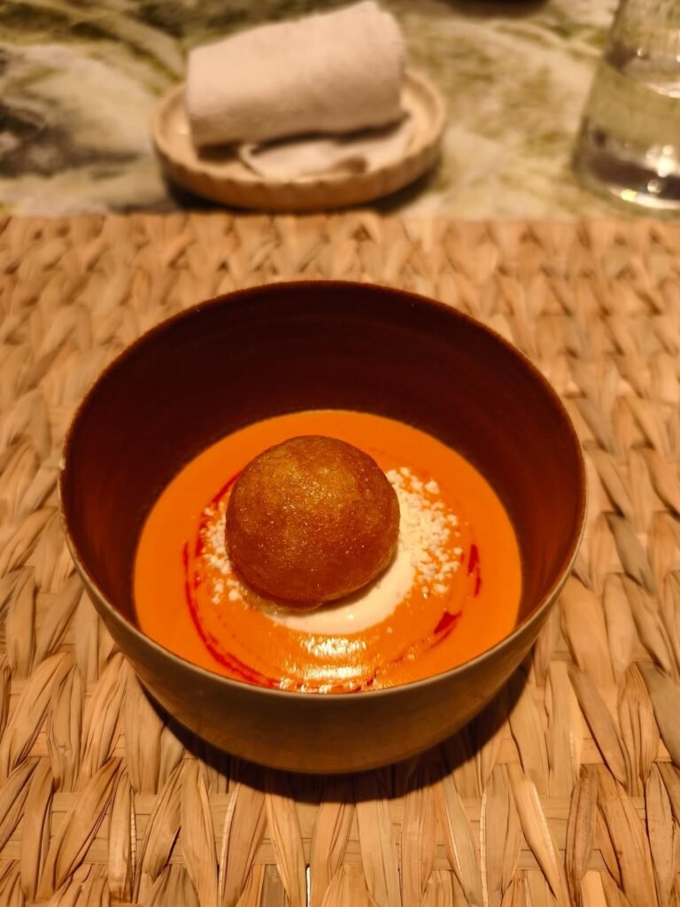 Quintonil - plantain fritter