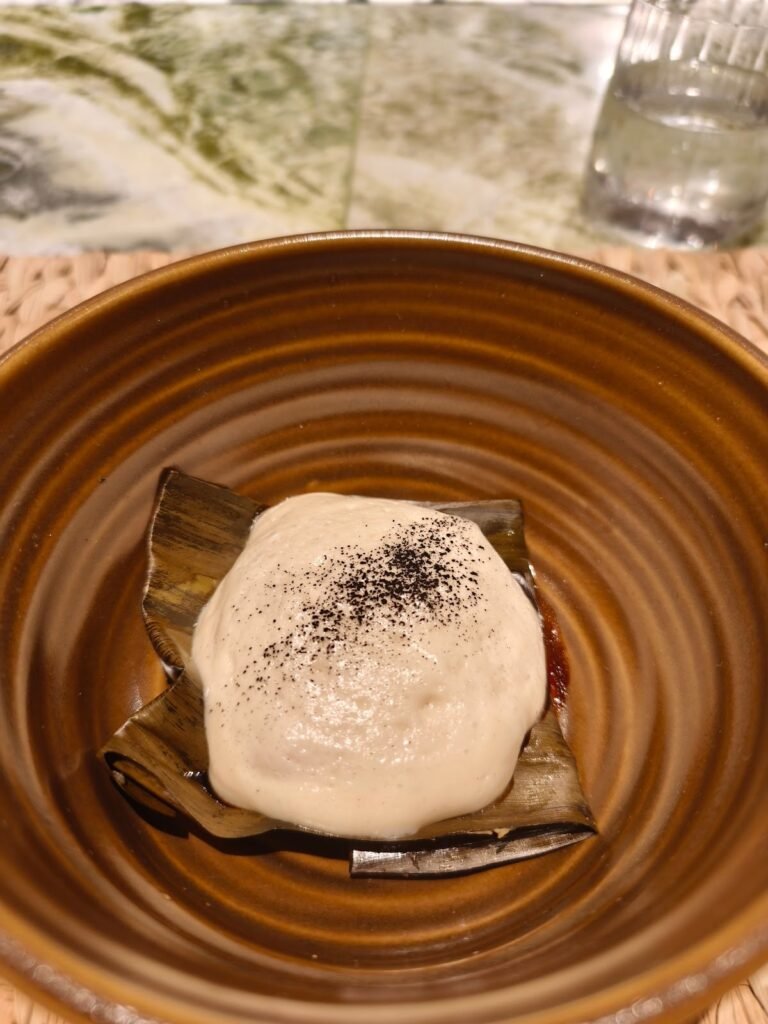 Quintonil - pork pibil tamale