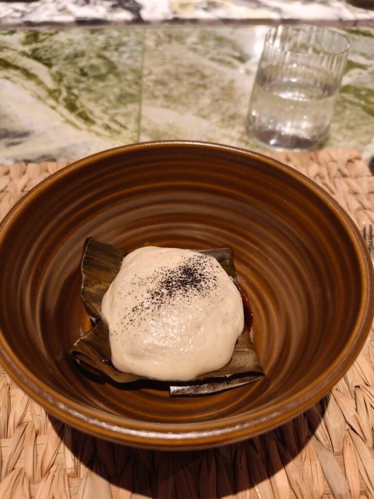 Quintonil - pork pibil tamale