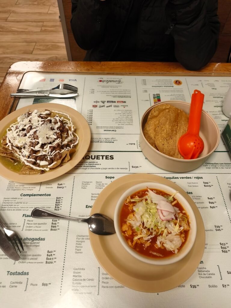 La casa de tono - chilaquiles and pozole