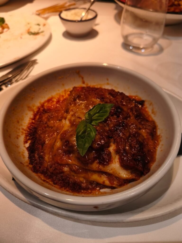 Trattoria Pulcinella - lasagna