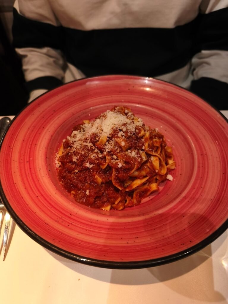tagliatelle alla bolognese