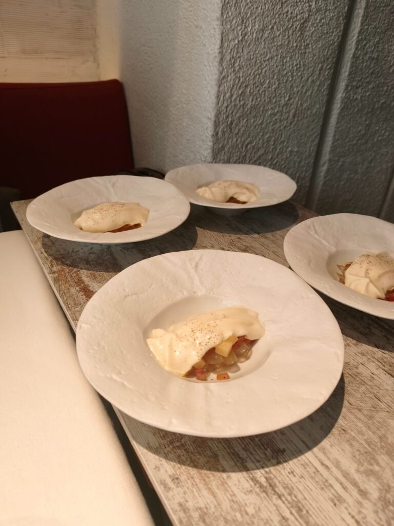 Disfrutar - "Macaroni" ala carbonara