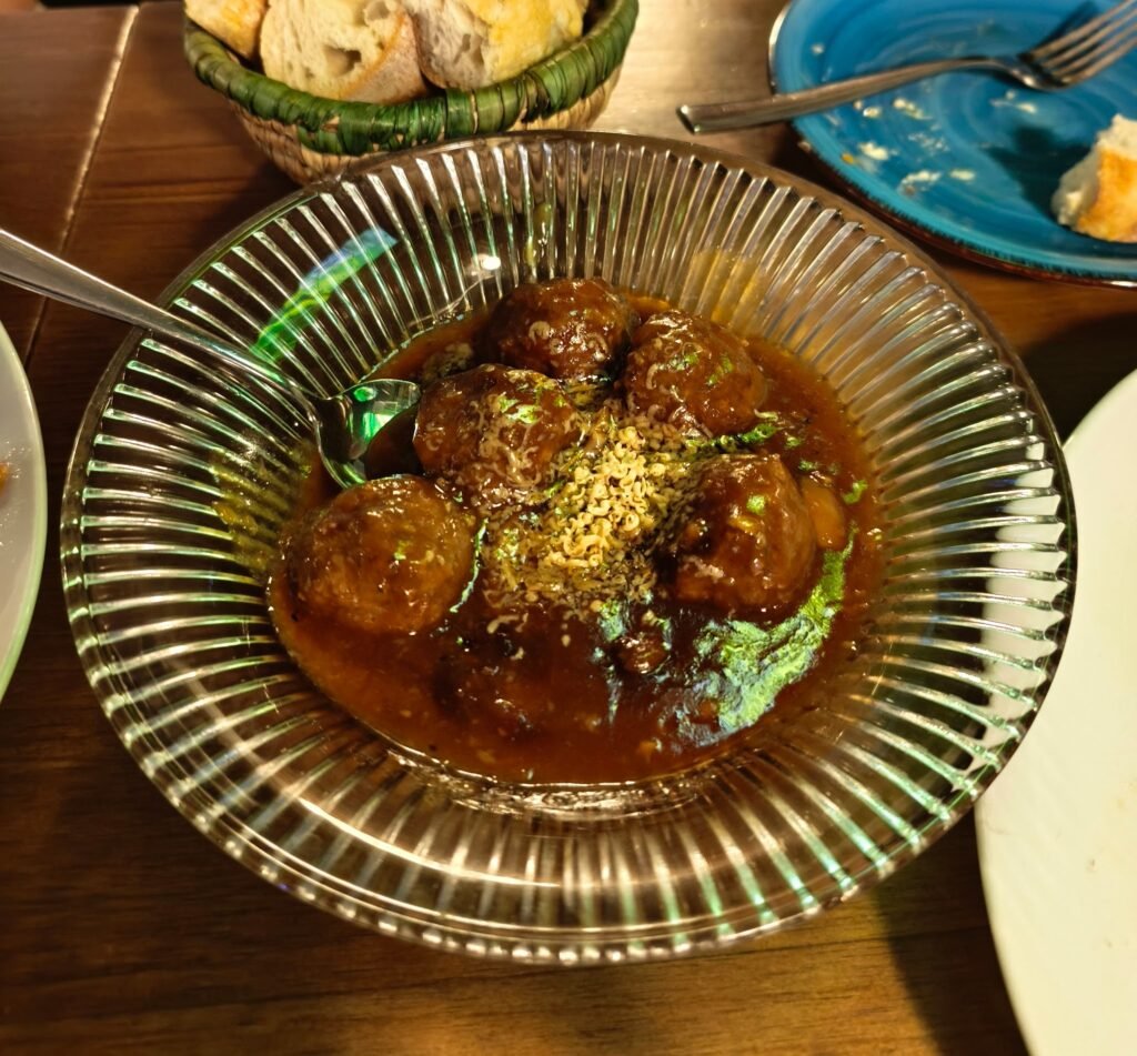 Bokaxankla meatballs