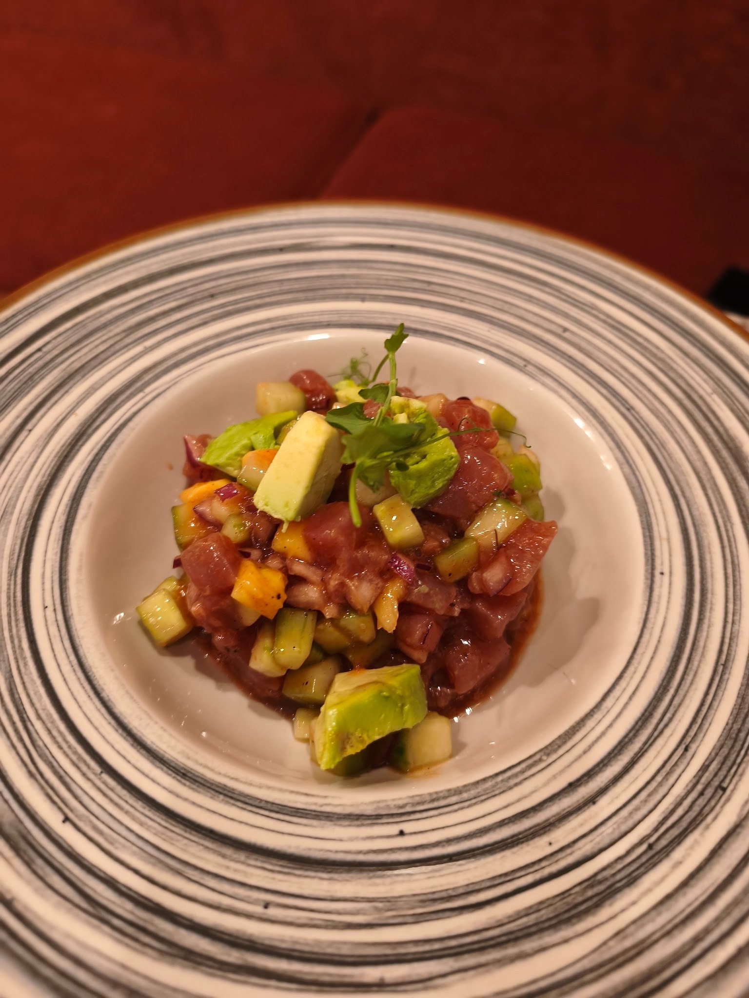 Tuna ceviche